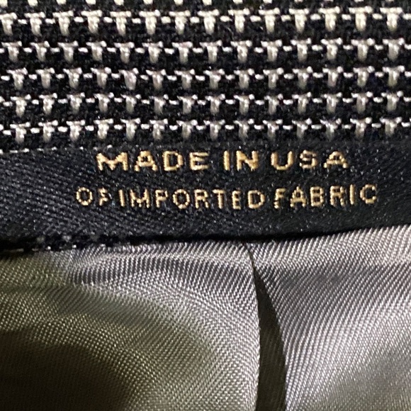 Hart, Schaffner And Marx Gold Trumpeter Plaid Blazer - Picture 14 of 15